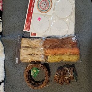 Assorted craft items